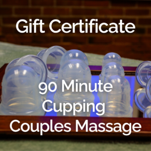90 Minute Cupping Couples Massage
